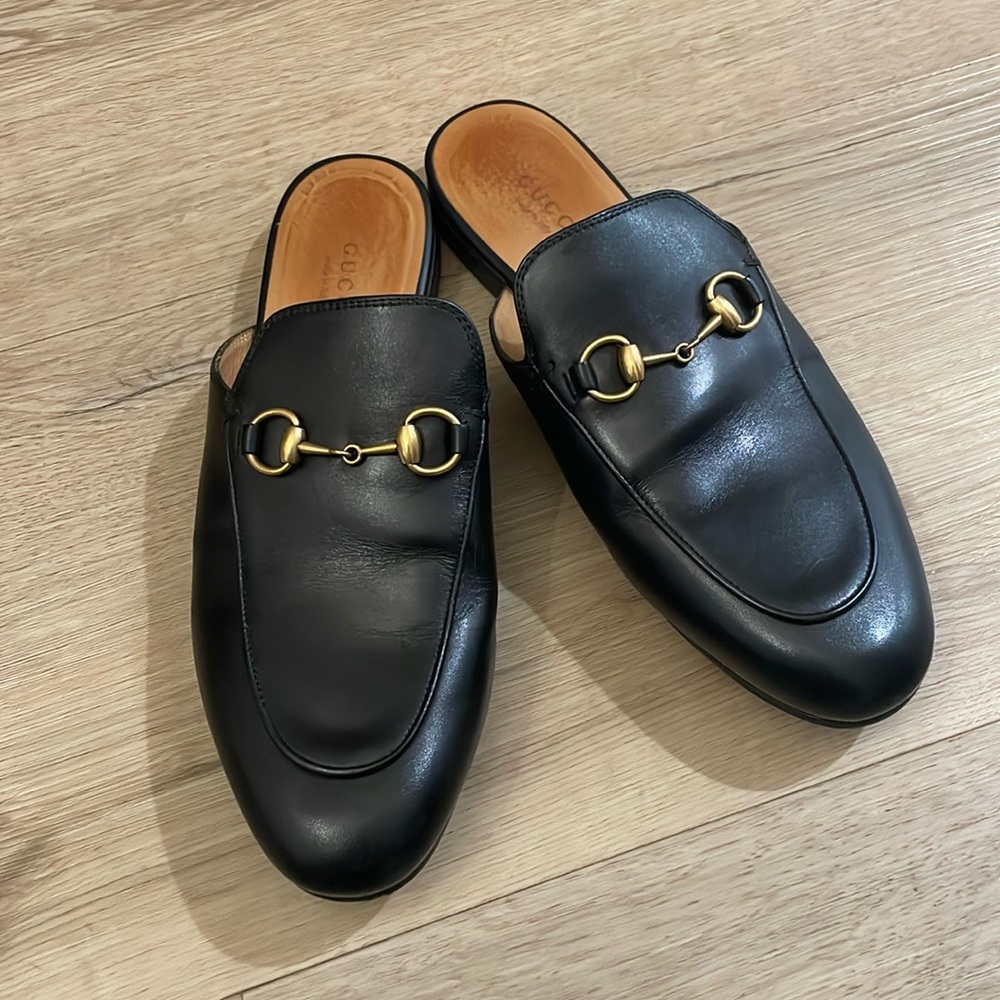 Gucci Princetown leather mule size 7B